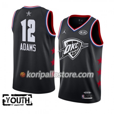 Oklahoma City Thunder Steven Adams 12 2019 All Star Jordan Brand Musta Lasten Pelipaidat Swingman